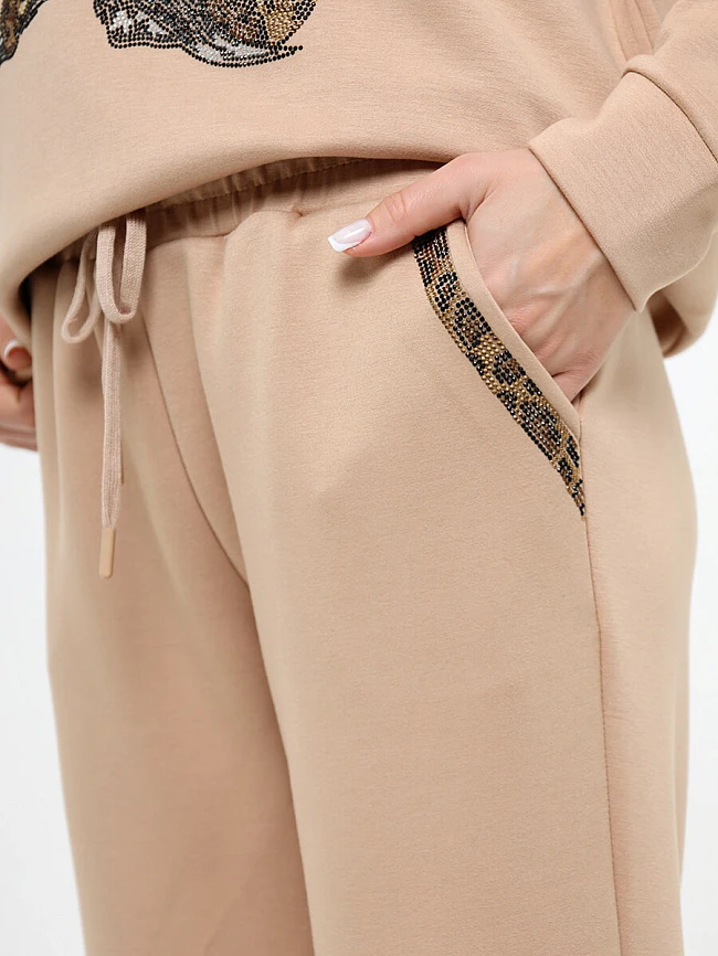 Комплект (худи+брюки) женские демисезонные KA17580-08 | 14