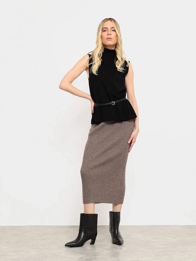 Полусапоги женские всесезонные, цвет черный, натуральная кожа 497222 | 8