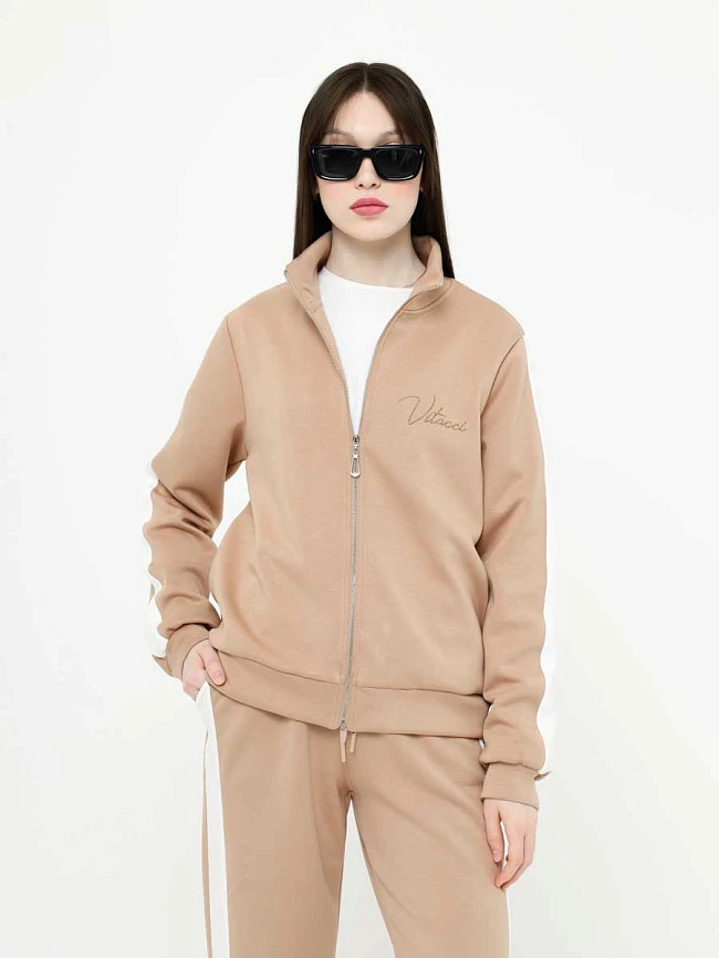 Комплект (толстовка+брюки) женские демисезонные KA17552-08 | 4