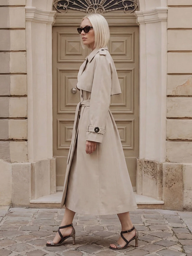 Плащ женские демисезонный BBU015-08 | 3