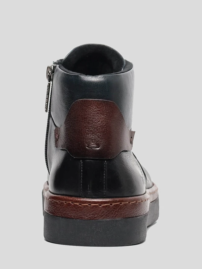 Кеды мужские демисезонные, цвет синий, натуральная кожа M1781454 | 5
