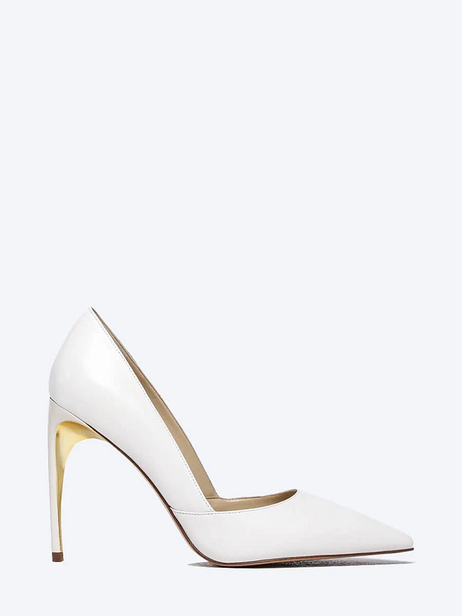 Туфли женские всесезонные, цвет белый, натуральная кожа 1494157 | 2