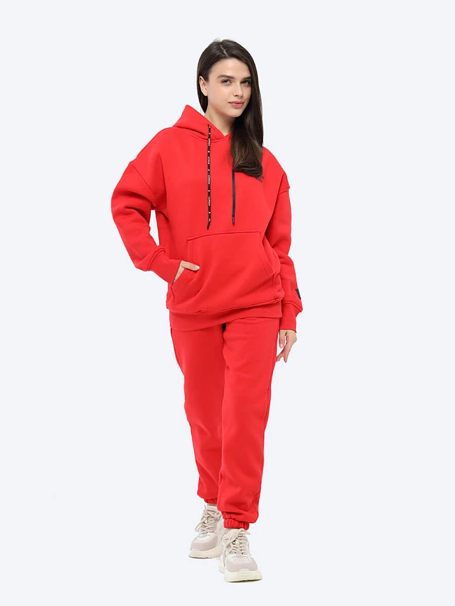 Комплект (джемпер с капюшоном+брюки) женские всесезонные EF8516-03 | 1