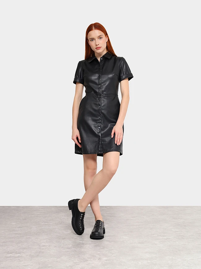 Полуботинки женские всесезонные, цвет черный, натуральная кожа 1821110-1 | 11