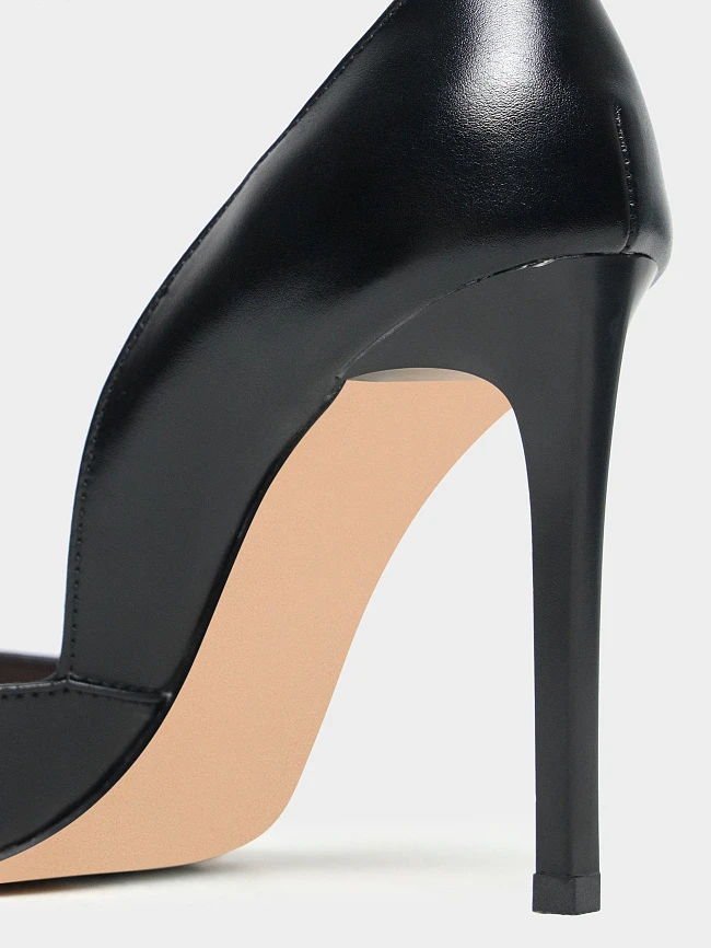 Туфли женские всесезонные, цвет черный, искусственная кожа 6550621 | 5