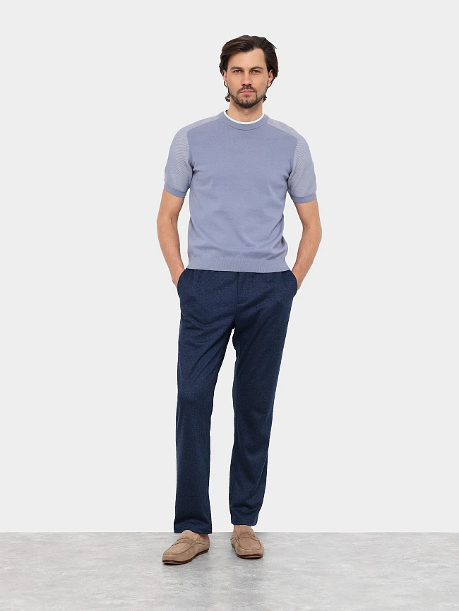 Сабо мужские летние, цвет бежевый, натуральный спилок M801335 | 8