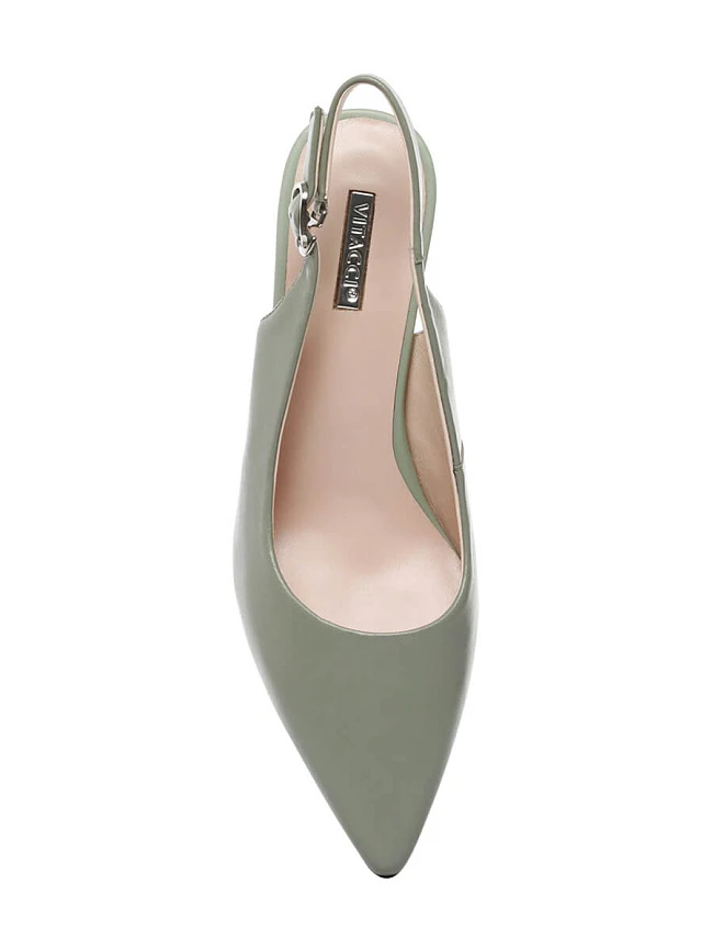 Босоножки 1845509 женские цвет салатовый, натуральная кожа 1845509         | 4