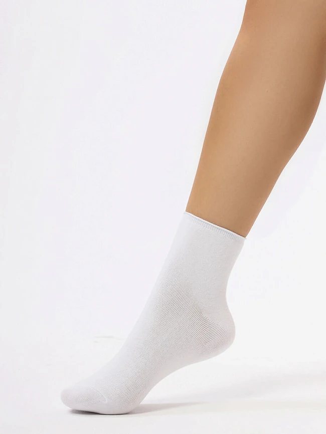 Носки Scom-013 женские цвет розовый, 90% хлопок, 9% полиамид, 1% эластан Scom-013 | 16