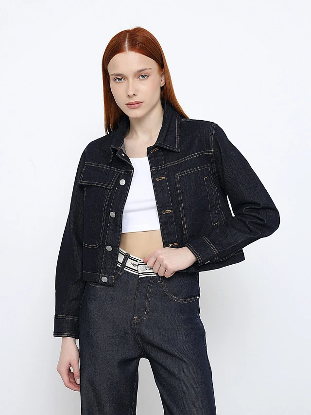 Куртка джинсовая женская всесезонные SAG005-05 | 1