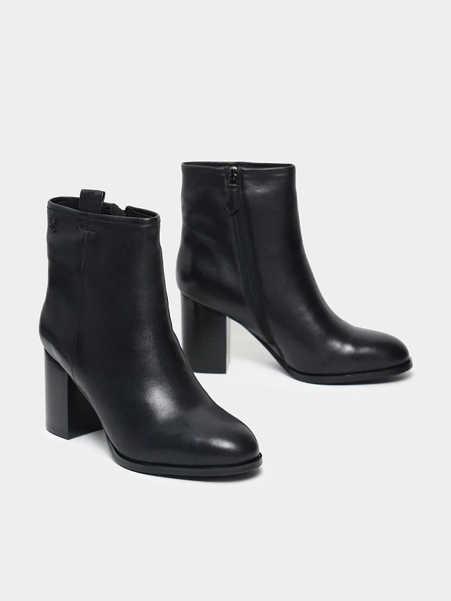 Полусапоги женские зимние, цвет черный, натуральная кожа 1730120M | 3