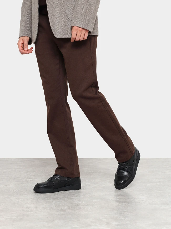 Ботинки мужские зимние, цвет черный, натуральная кожа M1781444M | 7