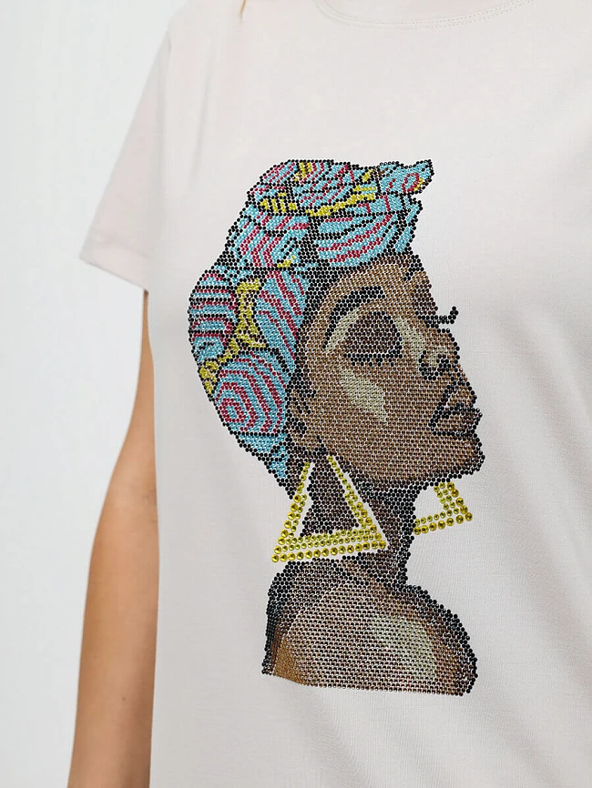 Футболка женская летние KA77874-07 | 8