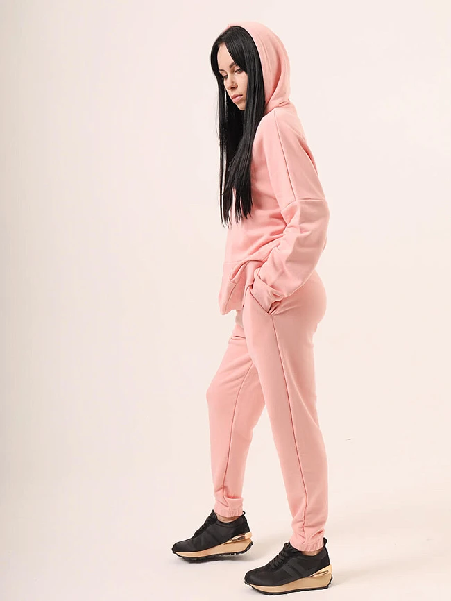 Костюм спортивный (худи+брюки) женские всесезонные SP8400-11 | 2