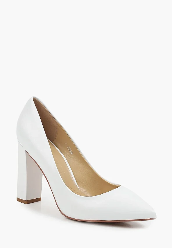 Туфли 492853P женские цвет белый, натуральная кожа 492853P         | 1