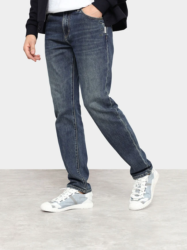 Кеды мужские демисезонные, цвет белый, натуральный нубук/натуральная кожа M1781857 | 7