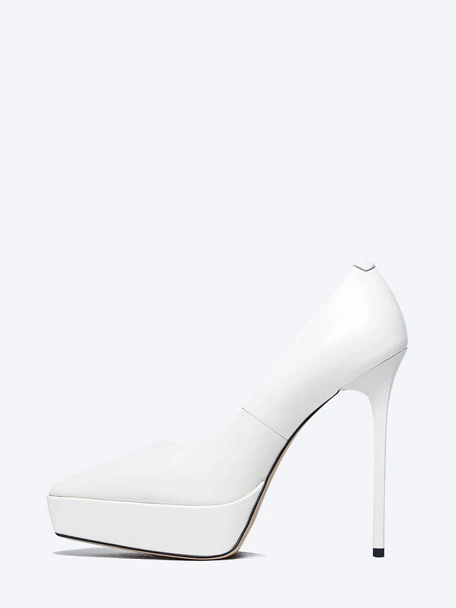 Туфли женские всесезонные, цвет молочный, натуральная кожа 944031 | 3