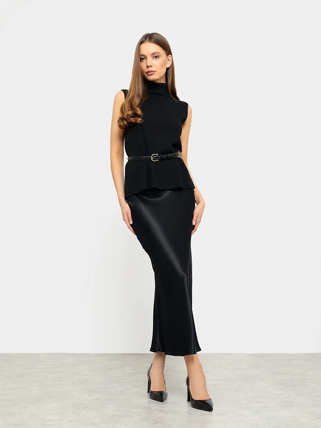 Туфли женские всесезонные, цвет черный, искусственная кожа 6550388 | 7