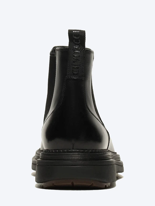 Ботинки мужские зимние, цвет черный, натуральная кожа M1023021M | 5