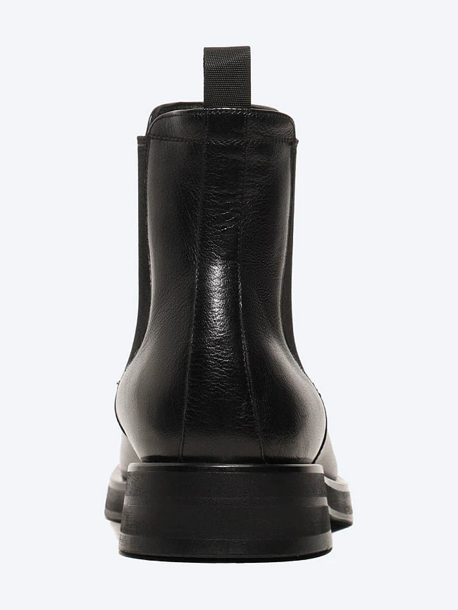 Ботинки мужские зимние, цвет черный, натуральная кожа M1022975M | 5