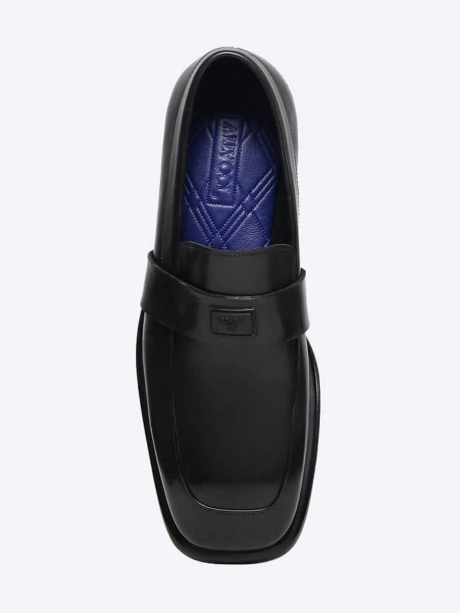 Лоферы мужские всесезонные, цвет черный, натуральная кожа M1022750 | 3