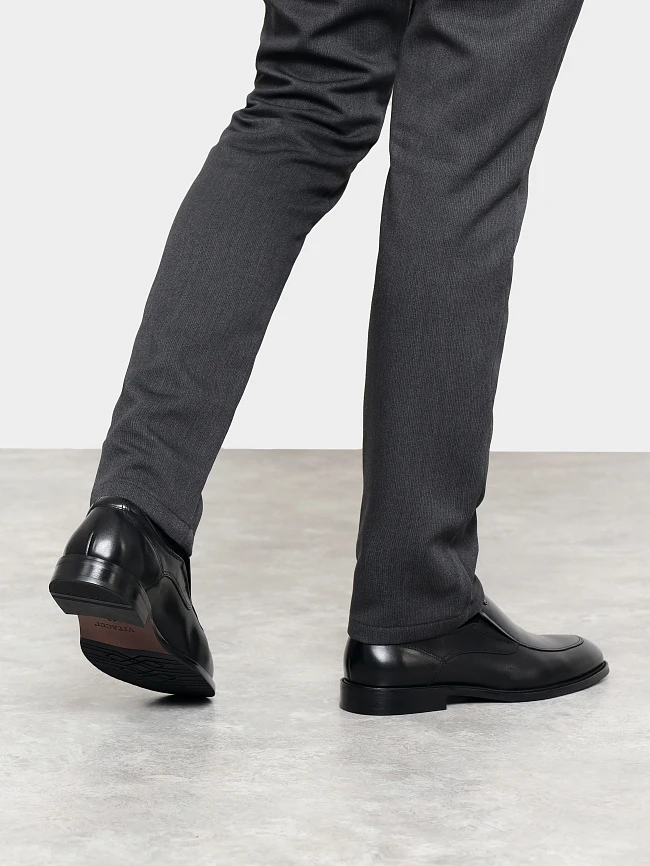 Туфли мужские всесезонные, цвет черный, натуральная кожа M1022921 | 8