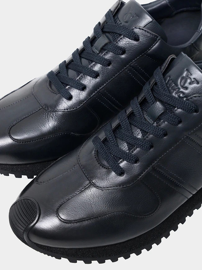 Кроссовки мужские демисезонные, цвет синий, натуральная кожа M1782591 | 6