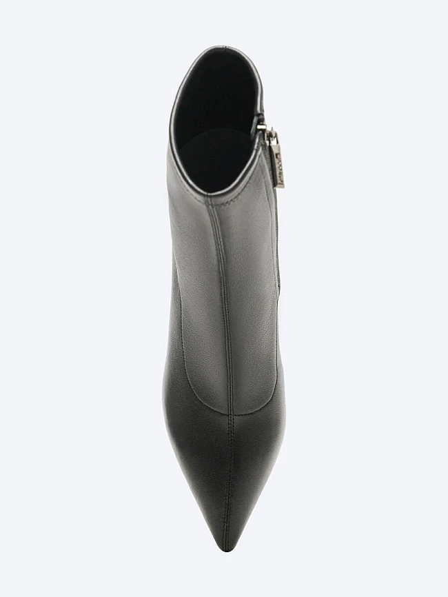 Полусапоги женские всесезонные, цвет черный, натуральная кожа 1820911 | 4