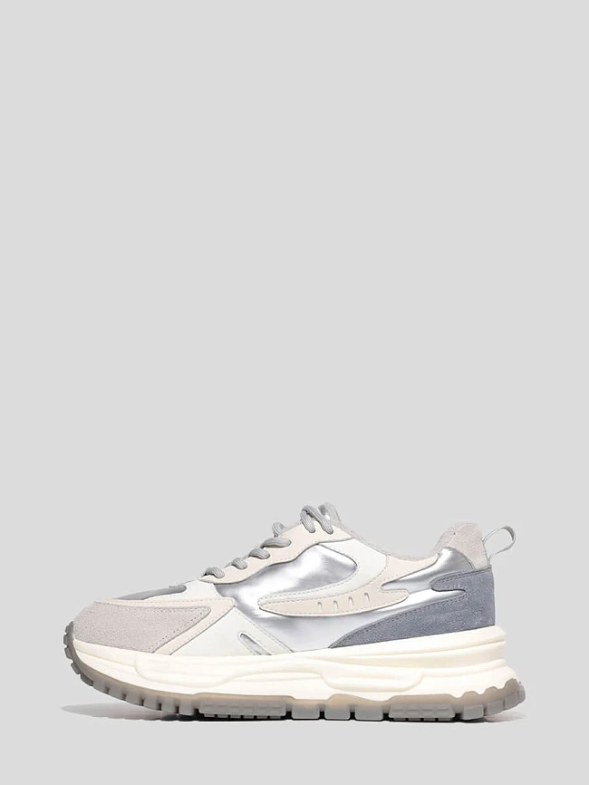 Кроссовки 1848056 женские цвет серый, текстиль/натуральная кожа и полимерные материалы 1848056 | 3