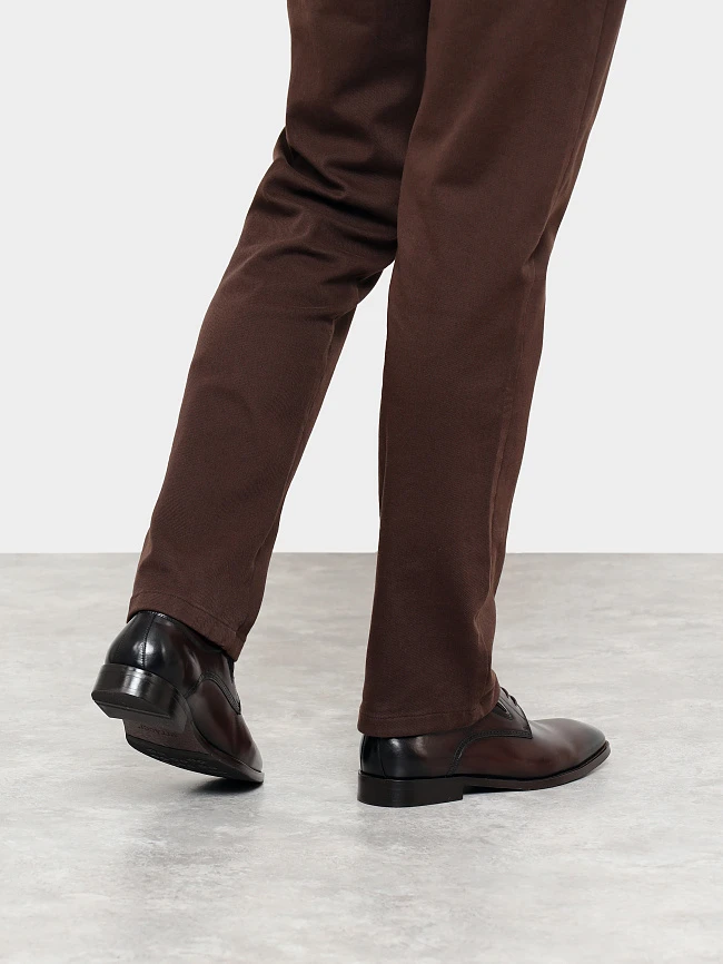 Полуботинки мужские всесезонные, цвет коричневый, натуральная кожа M1022941 | 8