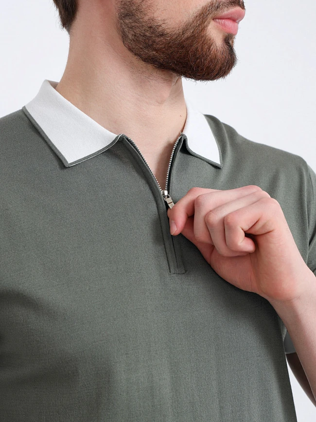 Поло мужское всесезонные TM609-18 | 4