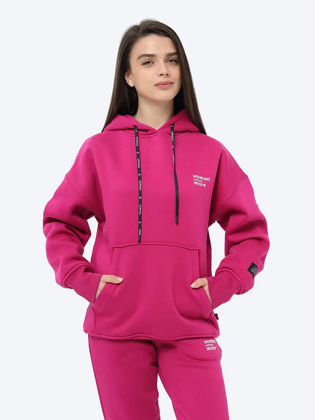 Комплект (джемпер с капюшоном+брюки) женские всесезонные EF8516-15 | 6