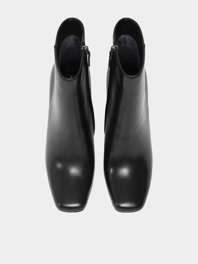 Полусапоги женские демисезонные, цвет черный, натуральная кожа 1492995 | 4