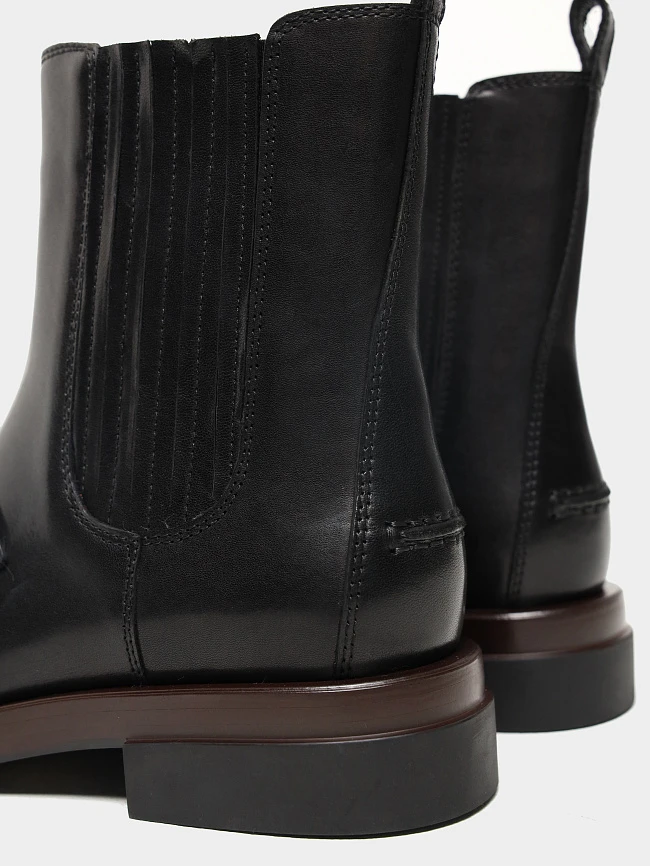 Ботинки женские демисезонные, цвет черный, натуральная кожа 1821624 | 6