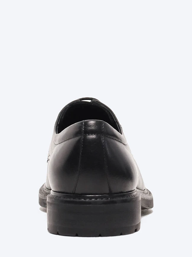 Полуботинки M1022486 мужские цвет черный, натуральная кожа M1022486 | 5