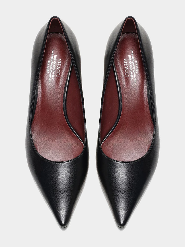 Туфли женские всесезонные, цвет черный, искусственная кожа 6550340 | 5