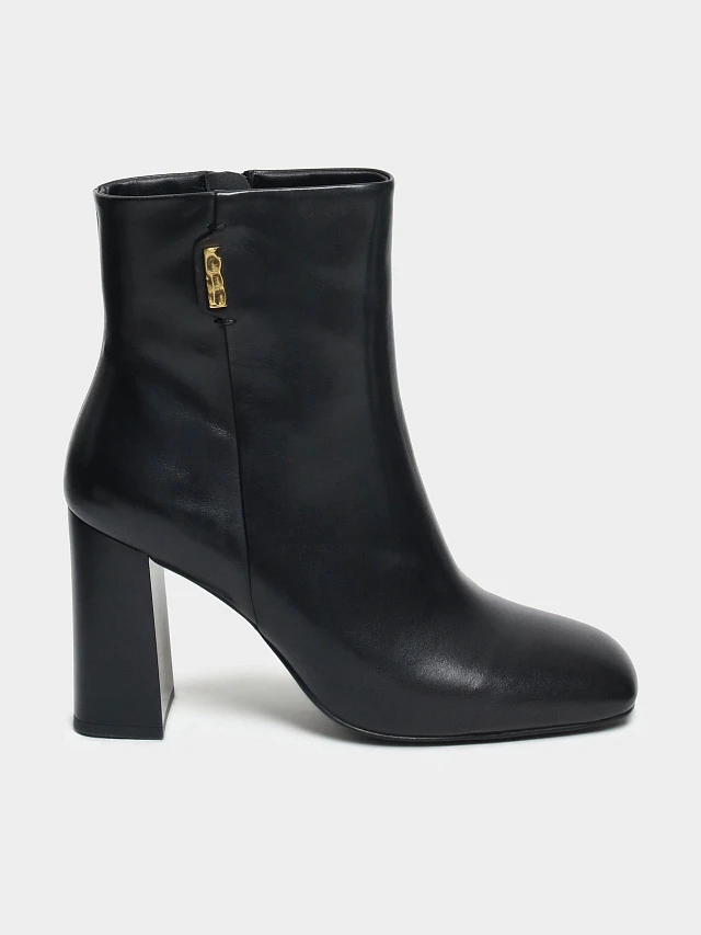 Полусапоги женские демисезонные, цвет черный, натуральная кожа 1493680 | 1