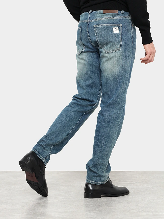 Ботинки мужские демисезонные, цвет черный, натуральная кожа M1022993 | 8