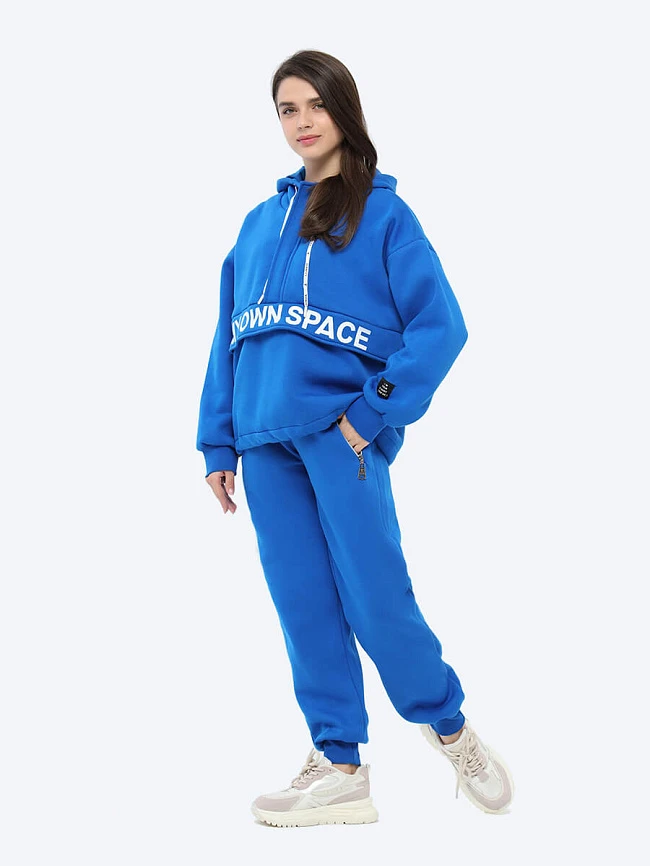 Комплект (джемпер с капюшоном+брюки) женские всесезонные EF8501-05 | 3