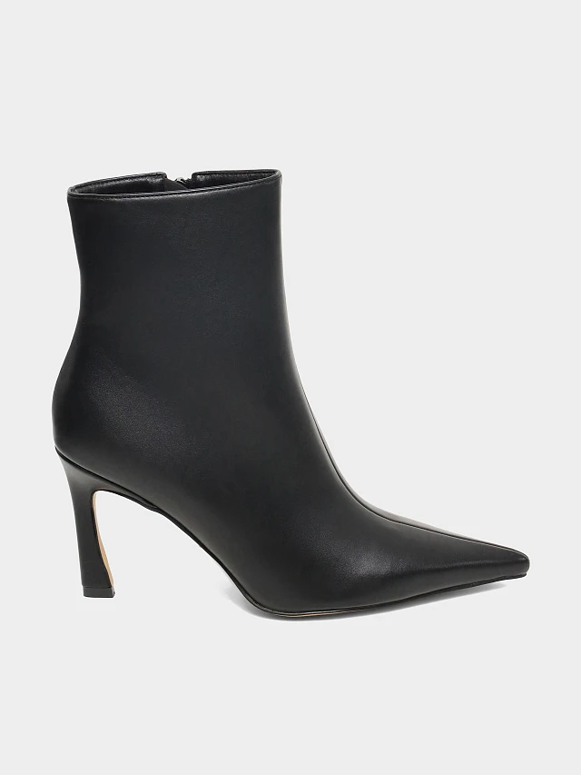 Полусапоги женские всесезонные, цвет черный, искусственная кожа 6550330-L | 1