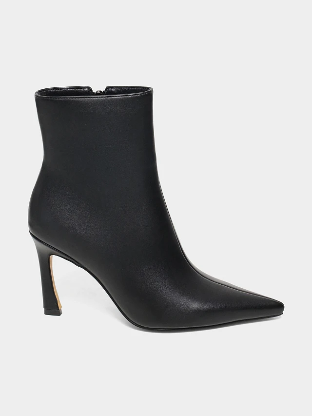 Полусапоги женские всесезонные, цвет черный, искусственная кожа 6550330-2 | 1