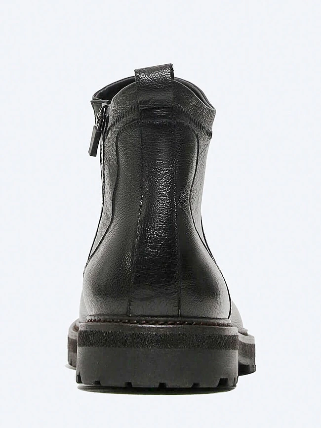 Ботинки мужские зимние, цвет черный, натуральная кожа M1022510M-1 | 5