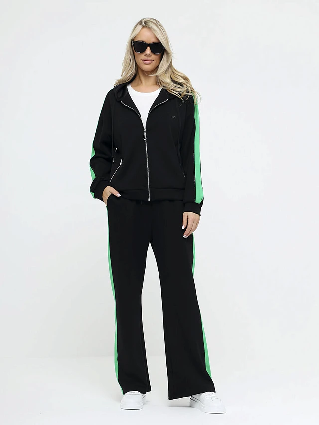 Комплект (толстовка+брюки) женские демисезонные KA17554-01 | 1