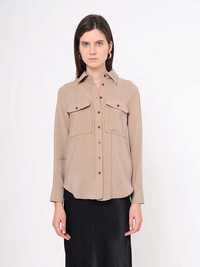 Рубашка женская осень-зима EF08-0014-08 | 1