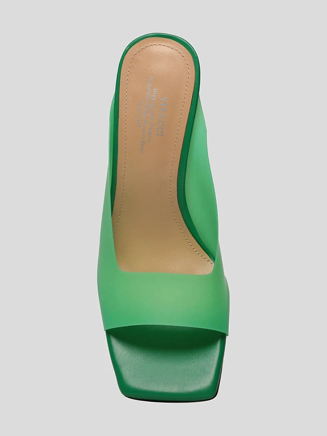 Сабо женские летние, цвет бирюзовый, силикон 1398003 | 4