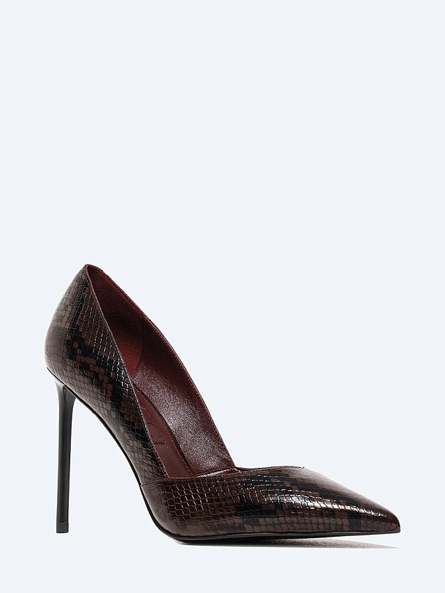 Туфли женские всесезонные, цвет коричневый, натуральная кожа 1494441 | 1