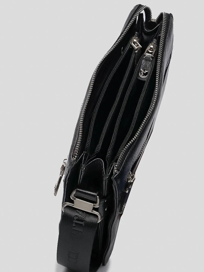 Сумки TA1309-01 мужские цвет черный, натуральная кожа TA1309-01 | 4