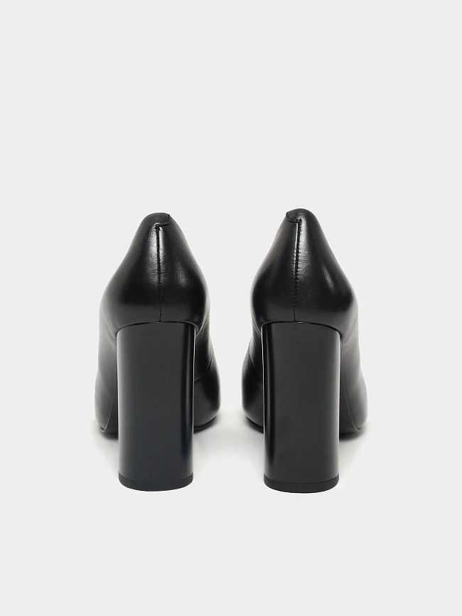 Туфли женские всесезонные, цвет черный, натуральная кожа 1493771 | 6