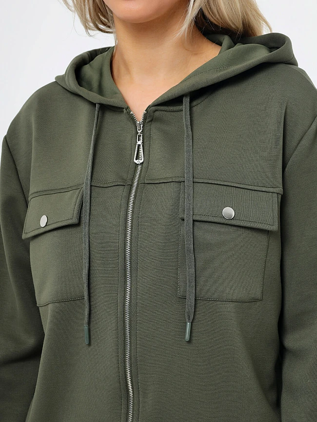 Комплект (толстовка+брюки) женские демисезонные KA17620-18 | 9