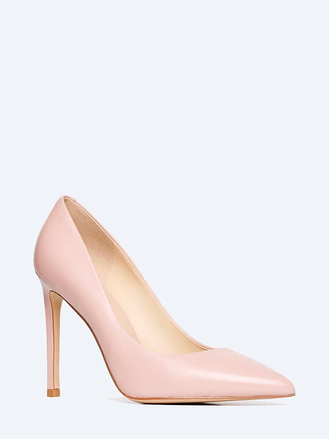 Туфли 494492 женские цвет бежевый, натуральная кожа 494492          | 1