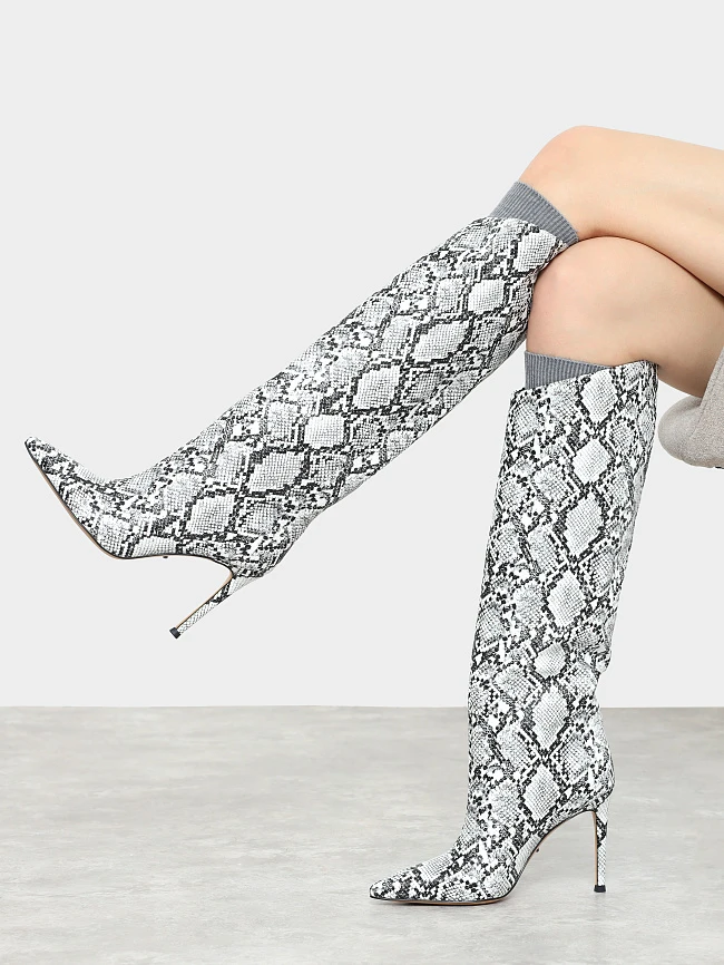 Сапоги женские демисезонные, цвет мультиколор, искусственная кожа 6550439 | 12